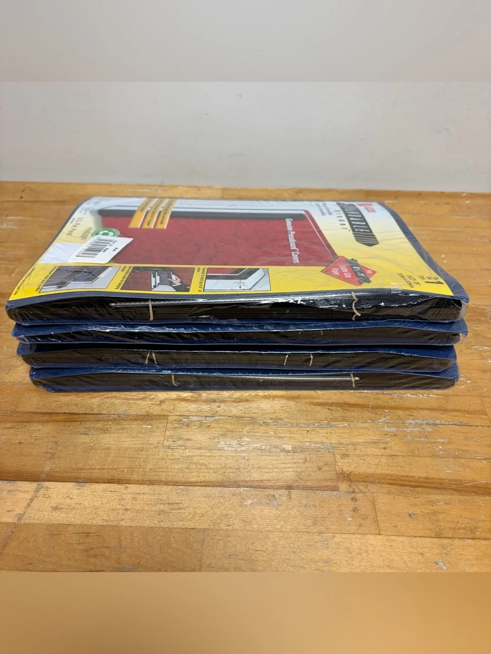 Lot of 4: Blue Binders ACCO 8 1/2